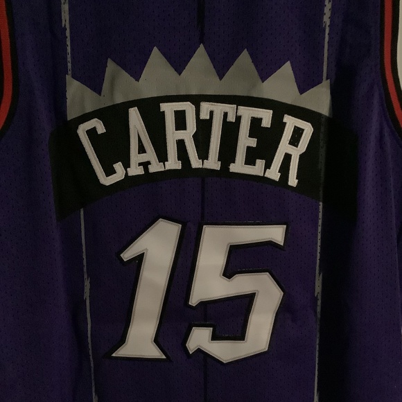 Vince Carter Toronto Raptors Throwback NBA Jersey Mens Large - Picture 6 of 8